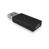 ICY BOX IB-CB015 USB Type-C 3.1 (Gen 2) USB Type-A 3.1 (Gen 2) musta