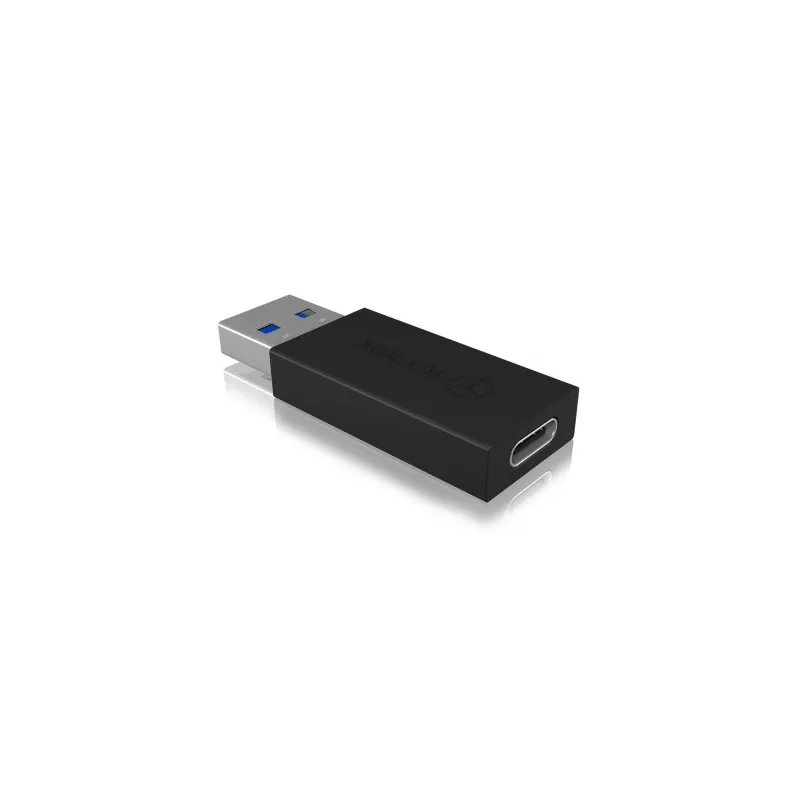 ICY BOX IB-CB015 USB Type-C 3.1 (Gen 2) USB Type-A 3.1 (Gen 2) musta