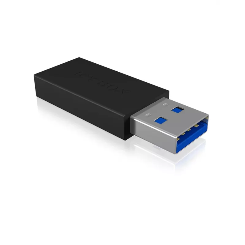 ICY BOX IB-CB015 USB Type-C 3.1 (Gen 2) USB Type-A 3.1 (Gen 2) musta