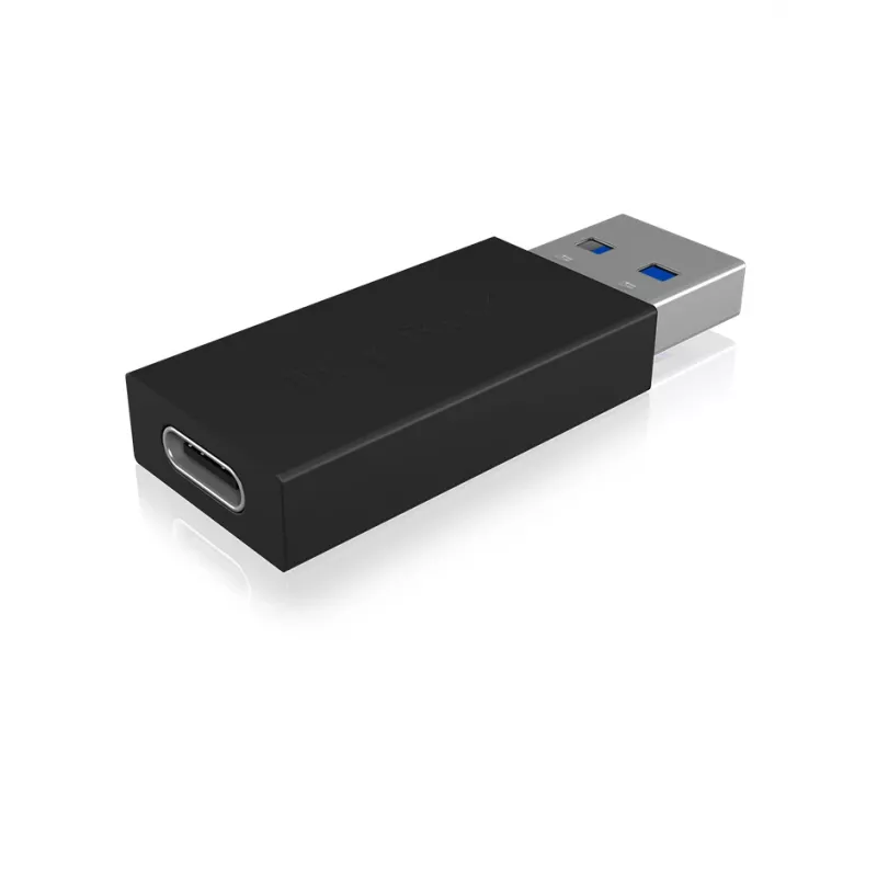 ICY BOX IB-CB015 USB Type-C 3.1 (Gen 2) USB Type-A 3.1 (Gen 2) musta