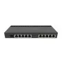 Johdollinen reititin MikroTik RB4011IGS+RM — 10x Gigabit RJ-45, 1x SFP+, 1,4 GHz 4-ydin, 1 GB RAM, rack 1U, PoE-lähtö