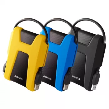 Ulkoinen kiintolevy ADATA 1TB USB 3.2 Gen 1 HD680 — 1 TB, USB 3.2 Gen 1, musta, kannettava HDD