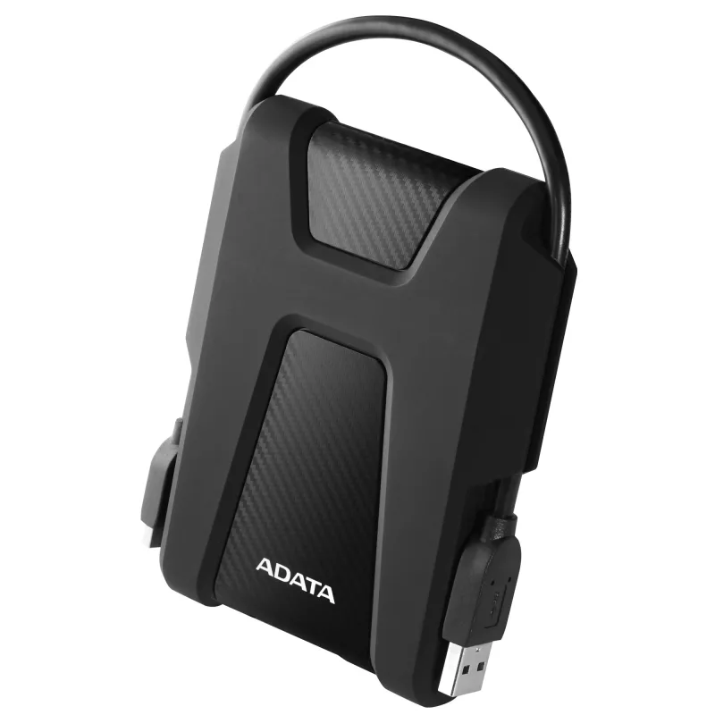 Ulkoinen kiintolevy ADATA 1TB USB 3.2 Gen 1 HD680 — 1 TB, USB 3.2 Gen 1, musta, kannettava HDD