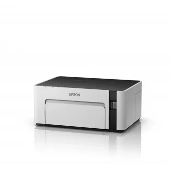 Mustesuihkutulostin Epson EcoTank ET‑M1100 — monokromi, A4, 32 ppm, 1440×720 dpi, integroitu mustesäiliö, USB 2.0, harmaa/musta