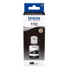 Mustepullo Epson XL 110 EcoTank musta – suurtehomusta muste, jopa 7 500 sivua