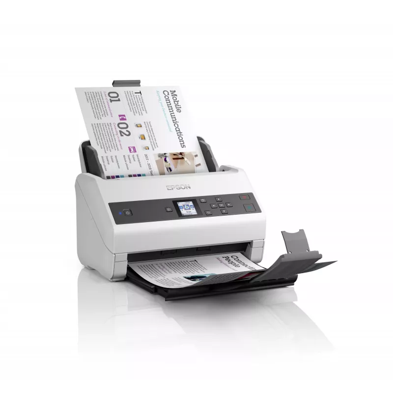 Epson WorkForce DS-870 syöttöskanneri 600 x 600 DPI A4 harmaa, valkoinen
