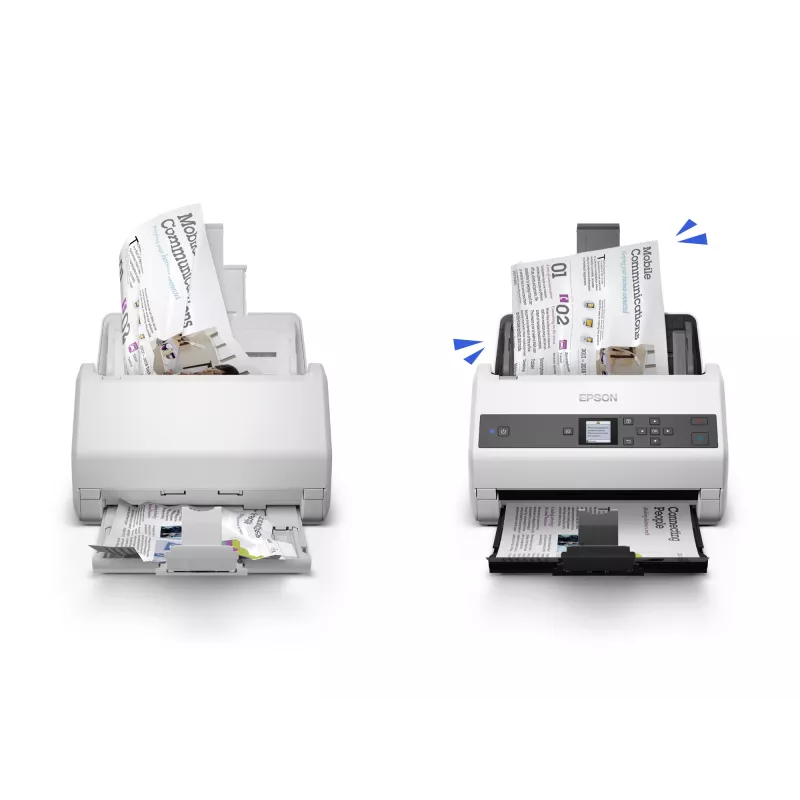 Epson WorkForce DS-870 syöttöskanneri 600 x 600 DPI A4 harmaa, valkoinen