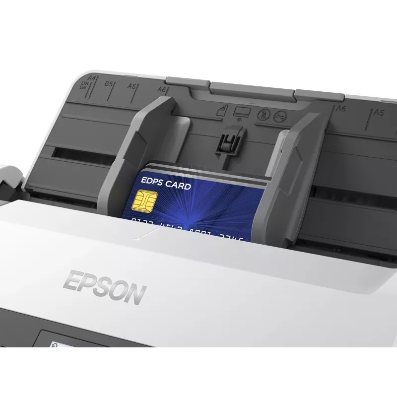 Epson WorkForce DS-870 syöttöskanneri 600 x 600 DPI A4 harmaa, valkoinen