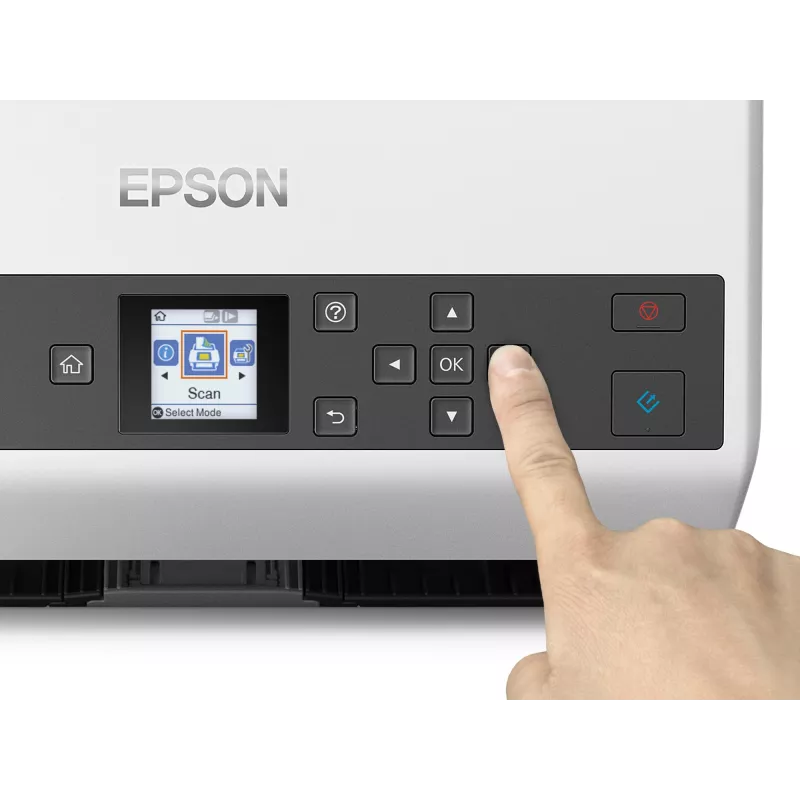 Epson WorkForce DS-970 syöttöskanneri 600 x 600 DPI A4 harmaa, valkoinen