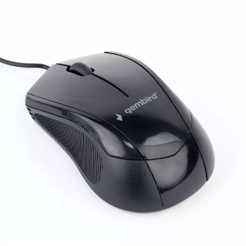 GEMBIRD hiiri optinen MUS-3B-02 - 3 painiketta rulla USB musta