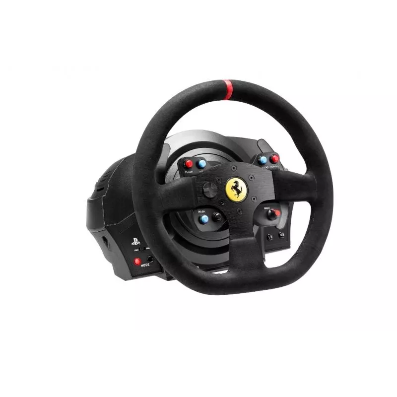Thrustmaster T300 Ferrari Integral Racing Wheel Alcantara Edition musta ohjauspyörä + polkimet analoginen / digitaalinen PC, PlayStation 4, PlayStation 3