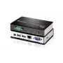 ATEN USB VGA KVM-jatko (150 m), lähetin & vastaanotin, johdollinen, 150 m, Cat5e, 1920 x 1200, 1600 x 1200, 1280 x 1024, musta, harmaa