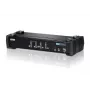 ATEN 4-porttinen USB DVI KVM-kytkin äänellä & USB 2.0 -keskittimellä (KVM-kaapelit sisältyvät)