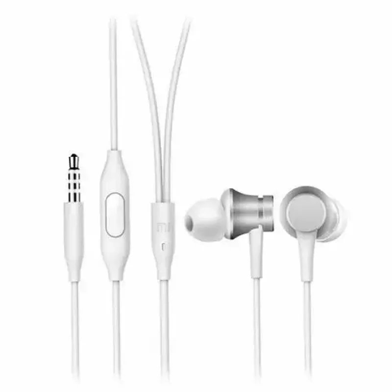 Xiaomi Mi In-Ear kuulokkeet Basic kuulokemikrofoni 3,5 mm liitäntä hopea, valkoinen