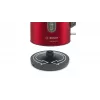 Vedenkeitin Bosch TWK4P434 — 1,7 L, 2400 W, musta/punainen