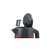 Vedenkeitin Bosch TWK4P434 — 1,7 L, 2400 W, musta/punainen