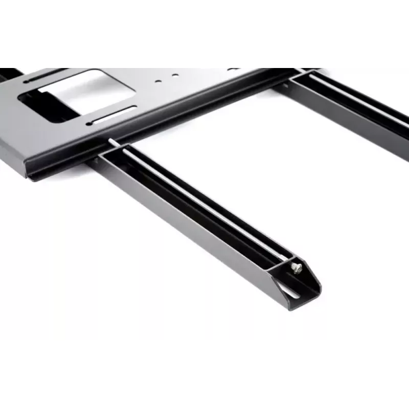 EDBAK TWB3c-B kiinteä television seinäteline pystyasennukseen, 65-86 tuumaa, VESA 100x100–800x400, enintään 80 kg, musta