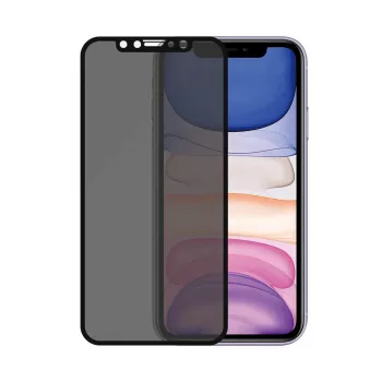PanzerGlass ® Privacy näytönsuoja iPhone 11 | XR | reunasta reunaan
