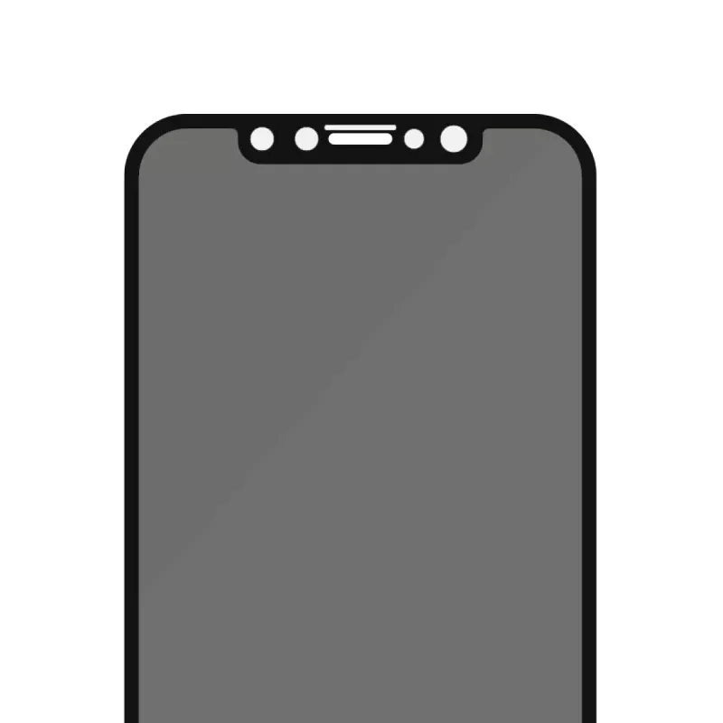 PanzerGlass ® Privacy näytönsuoja iPhone 11 | XR | reunasta reunaan