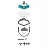 Polti Vaporetto SV450_Double höyrymoppi 0,3 l 1500 W turkoosi, valkoinen
