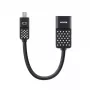 Belkin F2CD079bt Mini DisplayPort–HDMI-sovitin, 4K, 12,7 cm, musta