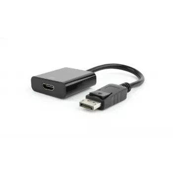 GEMBIRD DisplayPort - HDMI -sovitinkaapeli - musta, blisteri