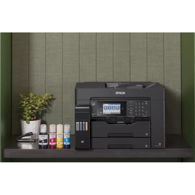 Monitoimitulostin Epson EcoTank L15150 — värillinen mustesuihku, A3+ (4800x2400 DPI), Wi‑Fi, Ethernet