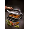 Tefal OptiGrill+ XL GC724D kontaktigrilli, 2000 W, 9 ohjelmaa, 800 cm², musta/metallinen