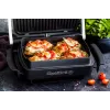 Tefal OptiGrill+ XL GC724D kontaktigrilli, 2000 W, 9 ohjelmaa, 800 cm², musta/metallinen