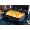 Tefal OptiGrill+ XL GC724D kontaktigrilli, 2000 W, 9 ohjelmaa, 800 cm², musta/metallinen