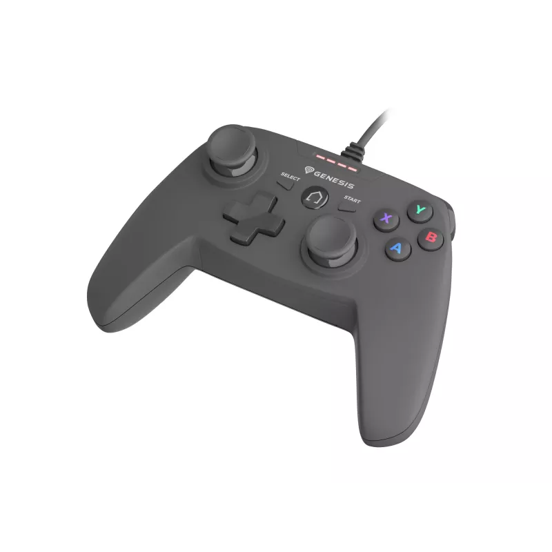 GENESIS P58 musta USB-peliohjain analoginen PC, PlayStation 3