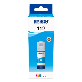 Mustepullo Epson 112 EcoTank pigmentti syaani