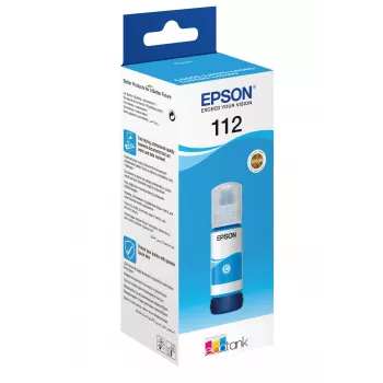 Mustepullo Epson 112 EcoTank pigmentti syaani