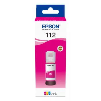Mustepullo Epson 112 EcoTank pigmentti magenta