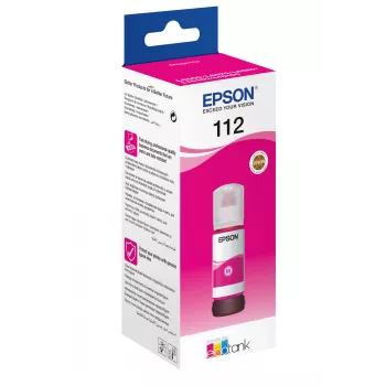 Mustepullo Epson 112 EcoTank pigmentti magenta