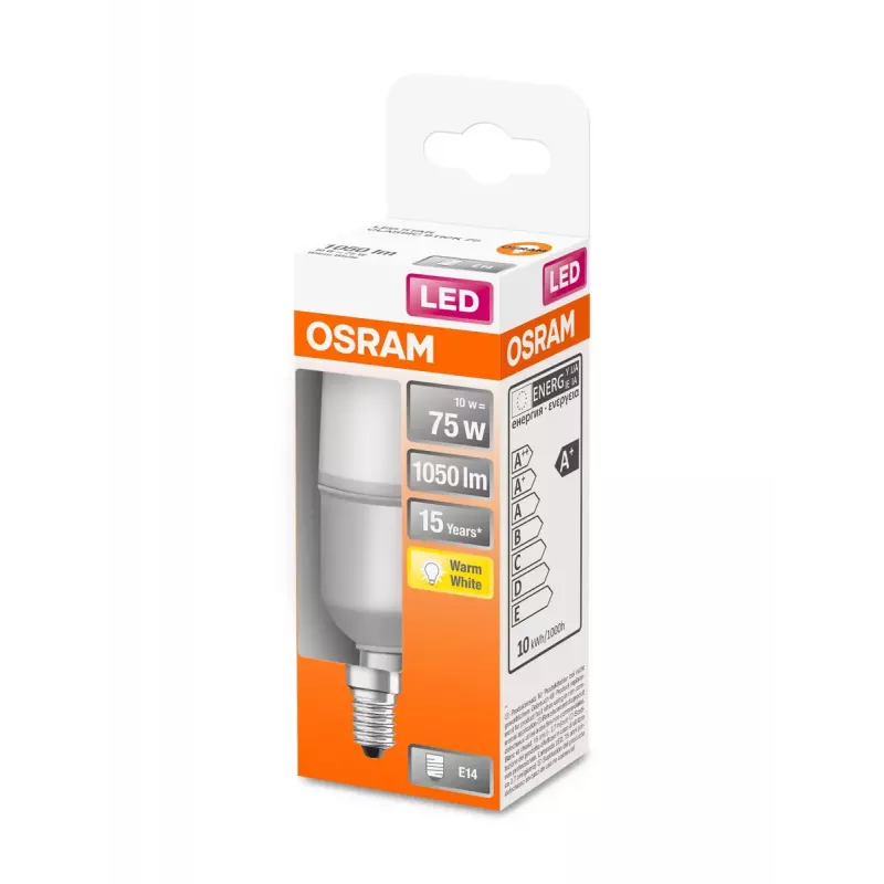 LED-lamppu Osram STAR 10 W E14 lämmin valkoinen 2700 K 1050 lm