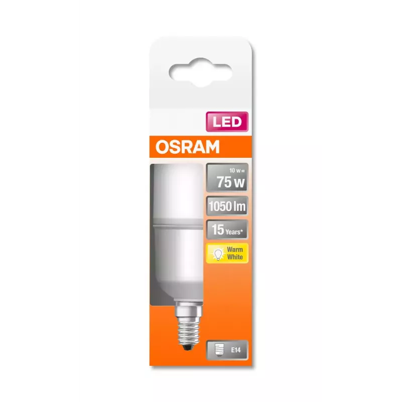 LED-lamppu Osram STAR 10 W E14 lämmin valkoinen 2700 K 1050 lm