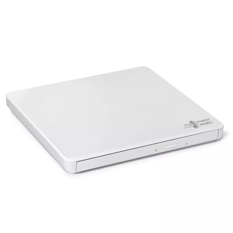 HITACHI-LG DATA STORAGE ohut kannettava DVD-asema - Gp60nw60 - USB 2.0 - valkoinen