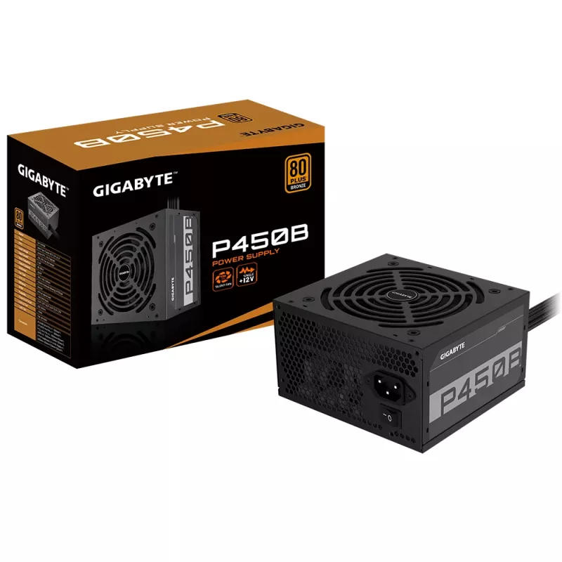 GIGABYTE P450B virtalähde 450 W 20+4 pin ATX ATX musta