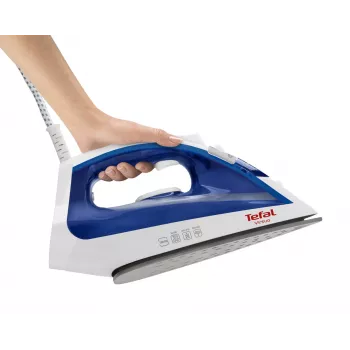 Höyrysilitysrauta Tefal Virtuo FV1711 — 1800 W, Durilium-silityspohja, 0,2 l säiliö, pystyhöyry, violetti/valkoinen