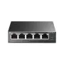 Hallitsematon kytkin TP-Link TL-SF1005LP 5-porttia 10/100Mbps 4-porttisella PoE:lla