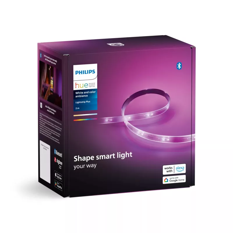Philips Hue White and colour ambience Lightstrip Plus Basis V4 2 metriä