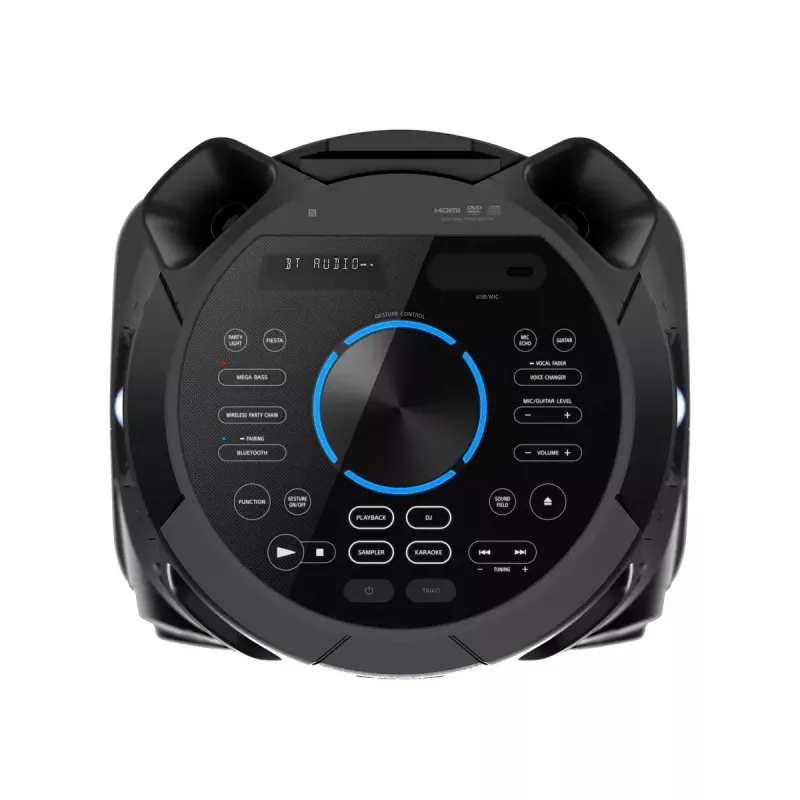 Sony MHC-V73D High Power Bluetooth® Party Speaker omnidirektionaalisella juhlaäänellä ja valolla