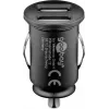 Goobay 58912 USB-kaksoisautolaturi, 2 x USB-A, 3,1 A, musta