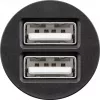 Goobay 58912 USB-kaksoisautolaturi, 2 x USB-A, 3,1 A, musta