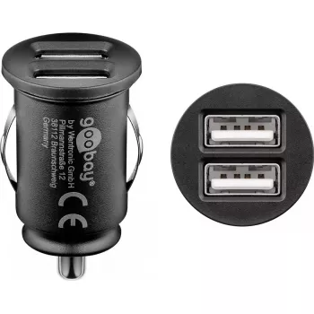 Autolaturi Goobay Dual-USB 15,5 W