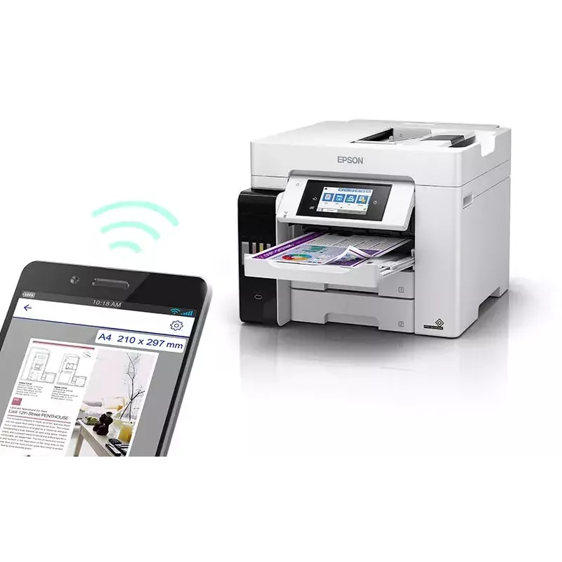 Monitoimitulostin Epson EcoTank L6580 — mustesuihku väri, 4800 x 22400 dpi, 32 ppm, duplex, Wi‑Fi, A4