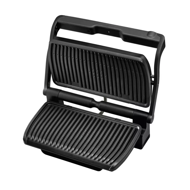 Kontaktigrilli Tefal GC7228 — kontaktigrilli, 800 cm² grillipinta, säädettävä termostaatti, musta ruostumaton teräs