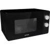 Yksittäinen mikroaaltouuni Gorenje MO20E1B – 20 L, 800 W, 5 tehotasoa, 270 mm kiertolevy, musta