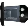 Yksittäinen mikroaaltouuni Gorenje MO20E1B – 20 L, 800 W, 5 tehotasoa, 270 mm kiertolevy, musta